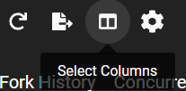 publishing history column selector